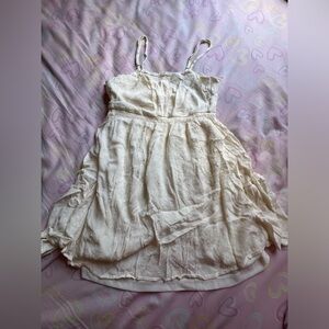 Mini Beige Dress Size S